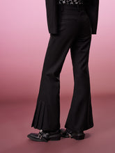 MUKZIN Slim Black Classic Comfortable Spicy Pants