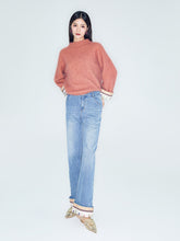 MUKZIN Lilong "Young Travel" Slimming Patchwork Straight-Leg Jeans