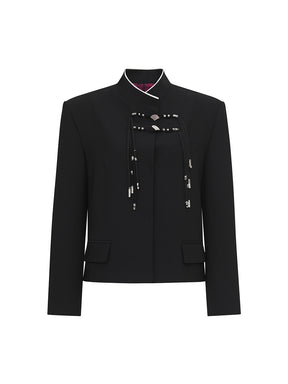 MUKZIN Black Short Versatile High-quality Suit Jacket