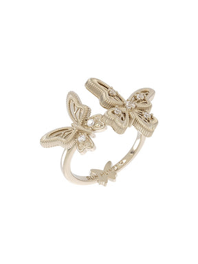 MUKTANK×SUN HUNTER “Emergence”Double-Lace Butterfly Ring