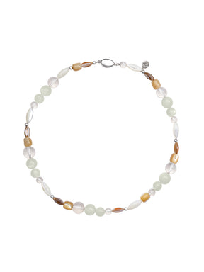 MUKTANK×SUN HUNTER“Fleeting Light”Aquamarine Crystal Bracelet (Copy)