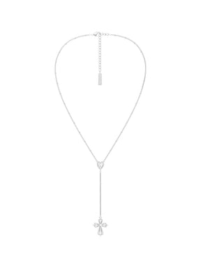 MUKTANK×SUN HUNTER Lace cross Y-chain