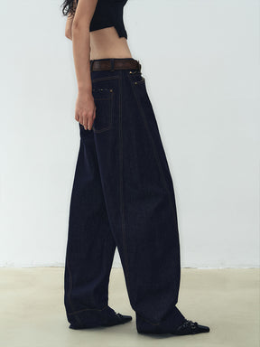 MUKTANK X WESAME Spliced Sickle Pants