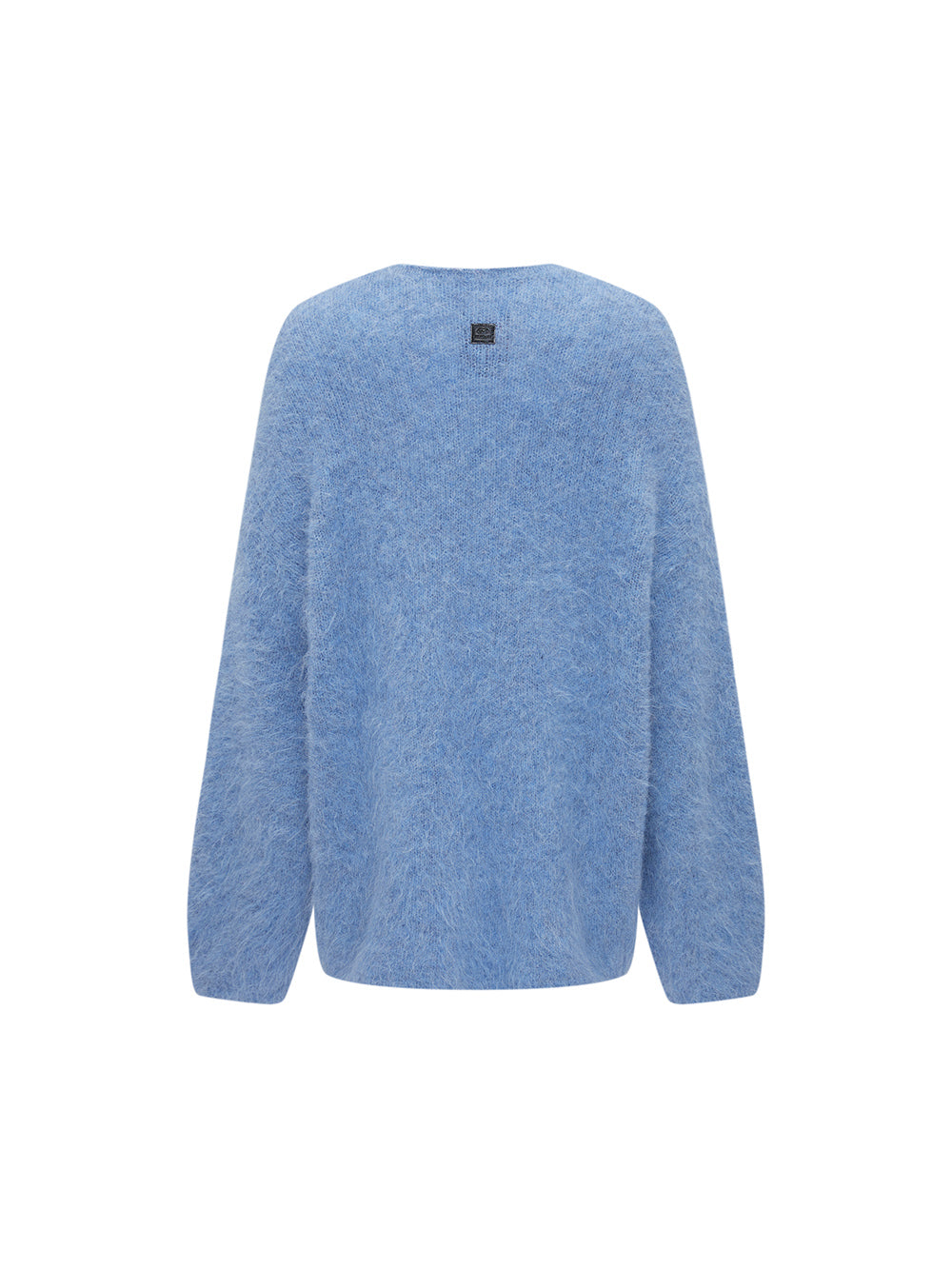 MUKZIN Linglong "Dusk Cloud" V-neck Oversized Alpaca Knitted Sweater