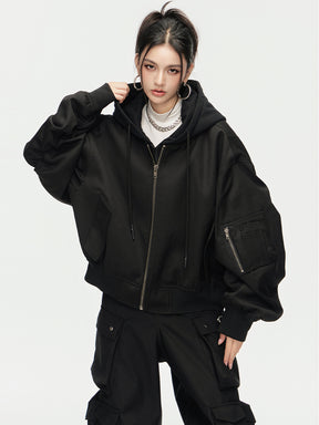 MUKTANK × ARDENCODE Unisex Loose Thickened Jacket