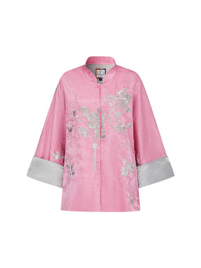 MUKZIN  Linglong "Night Banquet" Chinese Embroidered Jacquard Coat