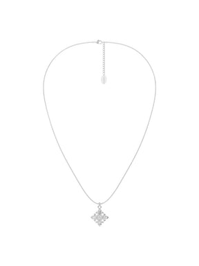 MUKTANK×SUN HUNTER Long Simple Iris-themed Necklace