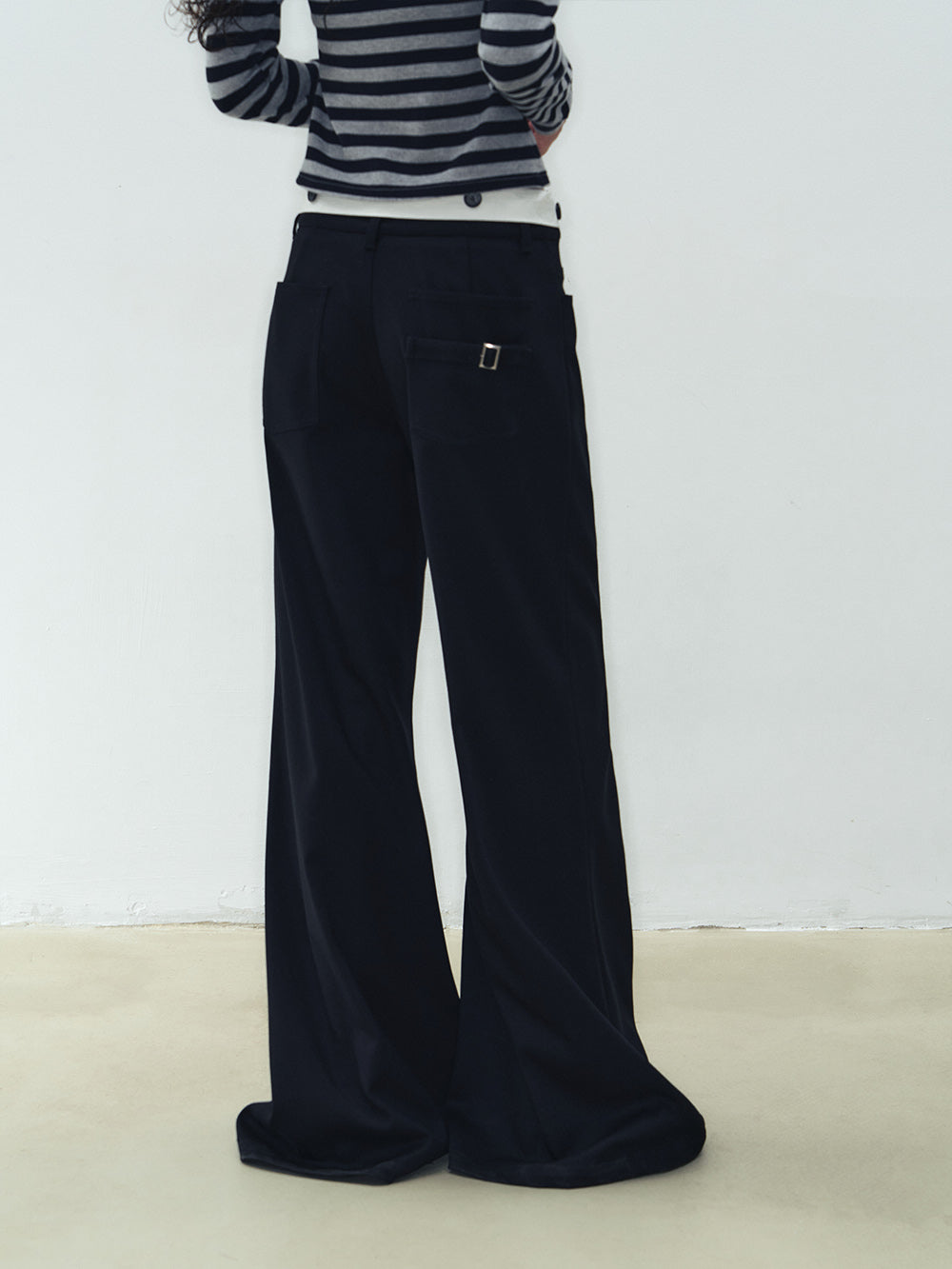 MUKTANK X WESAME Flared Wide-leg Trousers