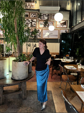 MUKZIN“Capsule Collection”Slimming elegant T-shirt