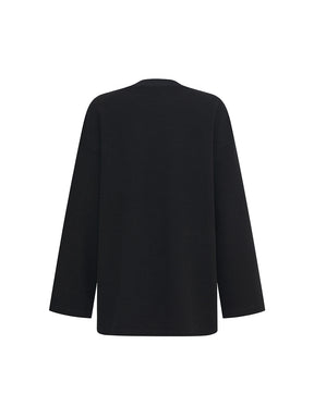 MUKZIN  Linglong  Long - sleeve Sweatshirt