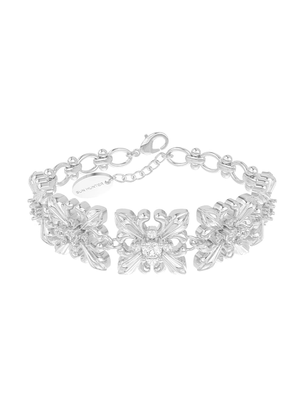 MUKTANK×SUN HUNTER Small Iris-themed Bracelet