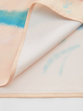Mukzin "Ode To The New Summer"Half-Skirt With Graffiti Art Style And Colorful Prints