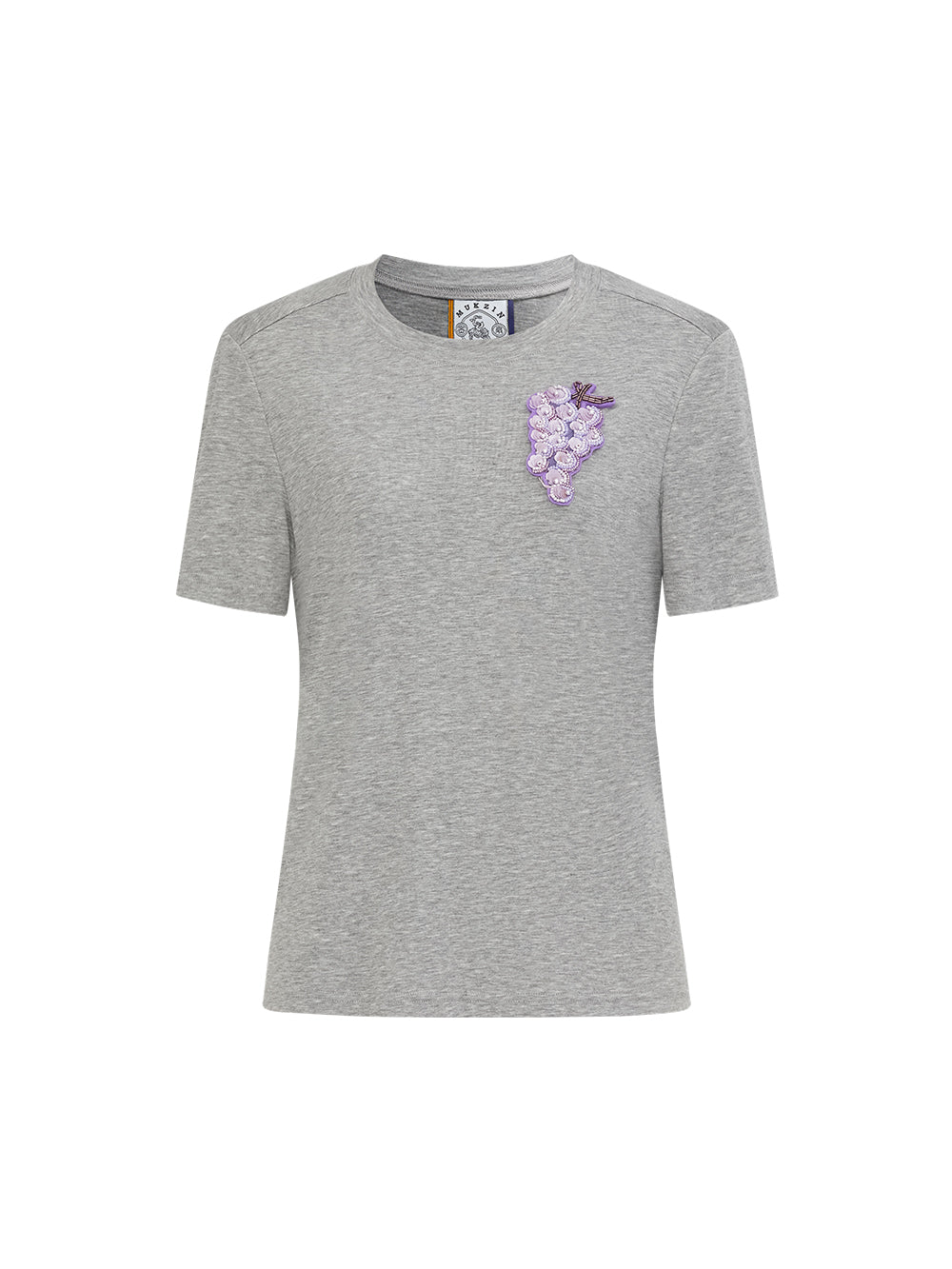 MUKZIN“Capsule Collection”Cotton Casual Versatile Short-Sleeve T-Shirt with 3D Fruit Pattern