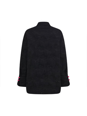 MUKZIN Linglong M-shaped Quilted Cotton Coat