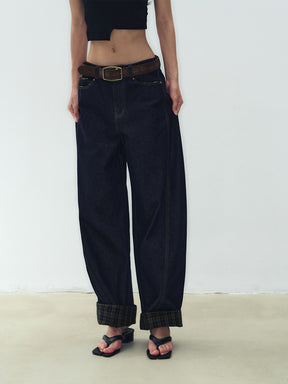 MUKTANK X WESAME Spliced Sickle Pants