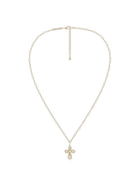 MUKTANK×SUN HUNTER Lace cross plain chain