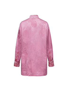 MUKZIN  Linglong  “Linglongzi”Chinese-style Jacquard Shirt