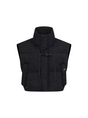 MUKZIN Linglong "Orchid Pavilion" Short-style Design Down Vest