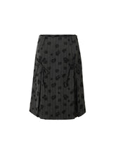 MUKTANK × LOUMUTAKU Flocked Rose Skirt