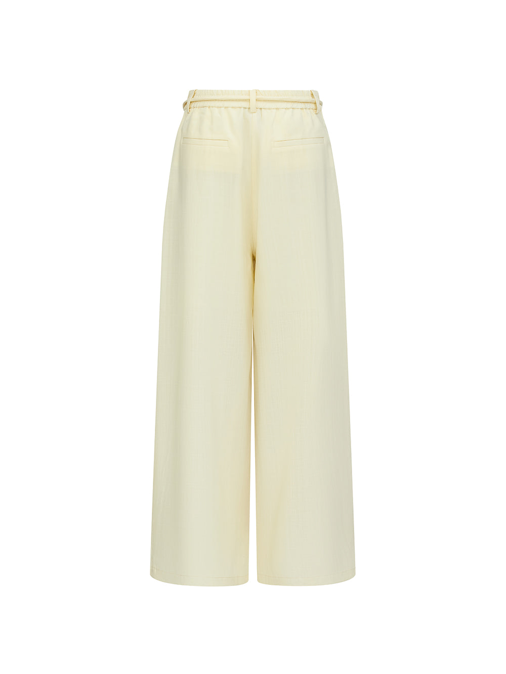 MUKZIN “Ode to the New Summer”Light Yellow New Chinese-style Trousers