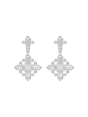 MUKTANK×SUN HUNTER Iris Petal Earrings
