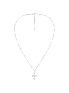 MUKTANK×SUN HUNTER Lace cross plain chain