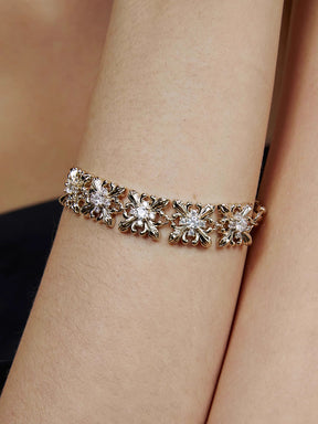 MUKTANK×SUN HUNTER Small Iris-themed Bracelet