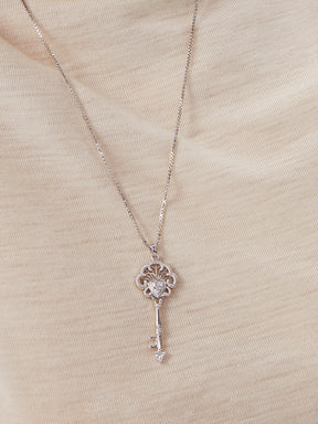 MUKTANK×SUN HUNTER Lace key simple chain (long style)