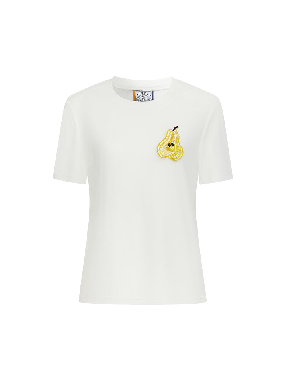 MUKZIN“Capsule Collection”Cotton Casual Versatile Short-Sleeve T-Shirt with 3D Fruit Pattern