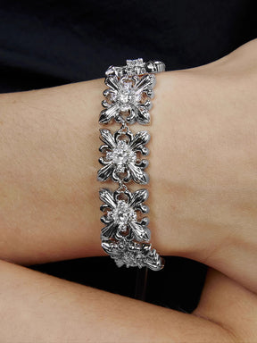 MUKTANK×SUN HUNTER Small Iris-themed Bracelet