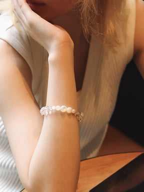 MUKTANK×SUN HUNTER“Fleeting Light”Luminous Cocoon Crystal Bracelet