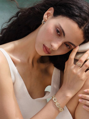 MUKTANK×SUN HUNTER “Emergence”Lace Butterfly Bracelet