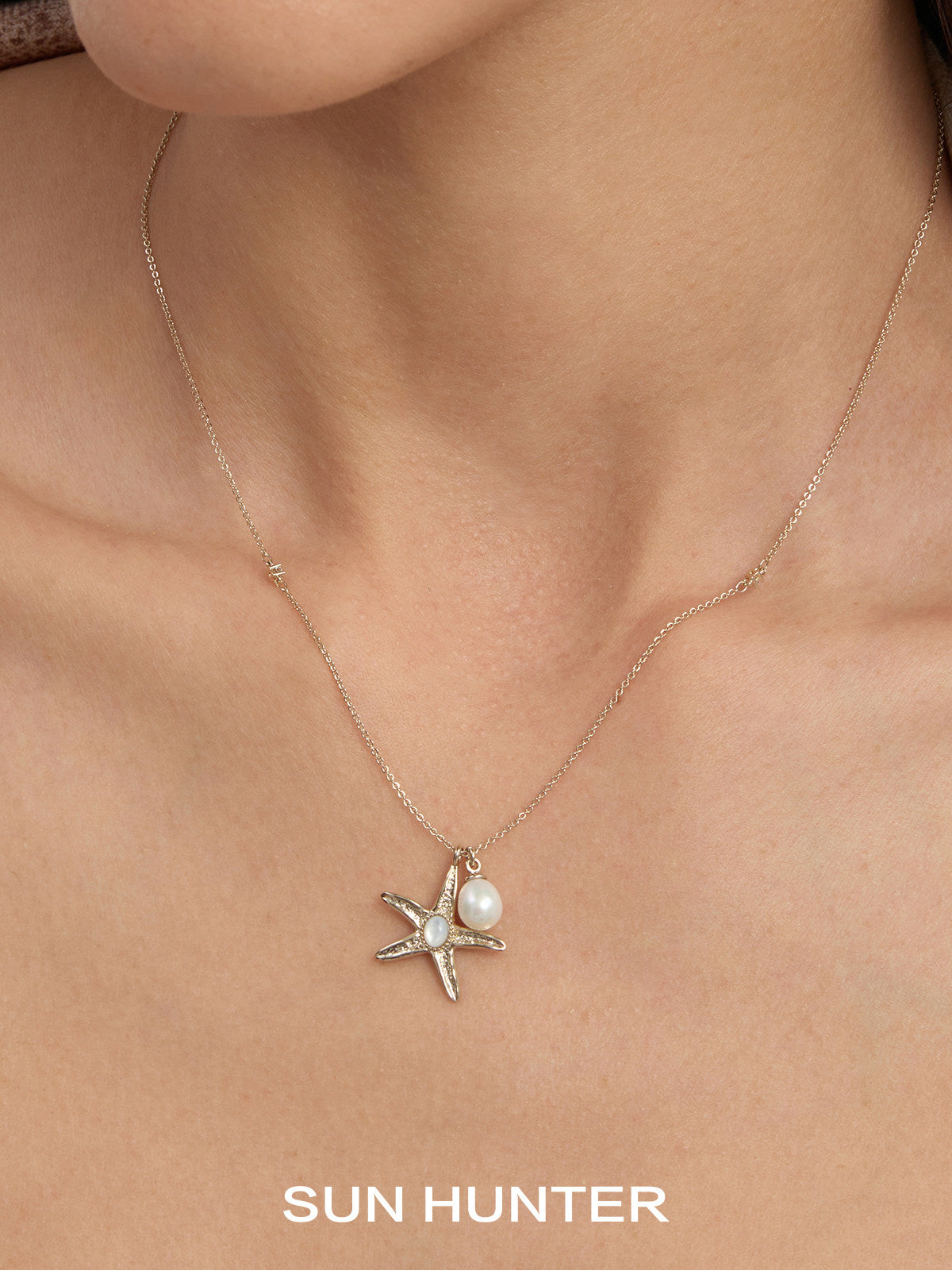 MUKTANK×SUN HUNTEROcean Starfish Plain Chain