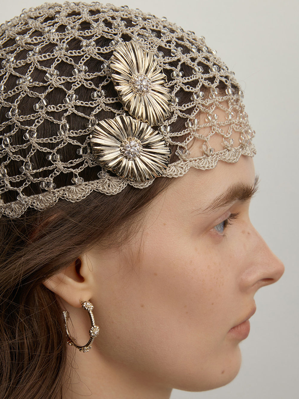 MUKTANK×SUN HUNTER Garden Daisy Hair Clip