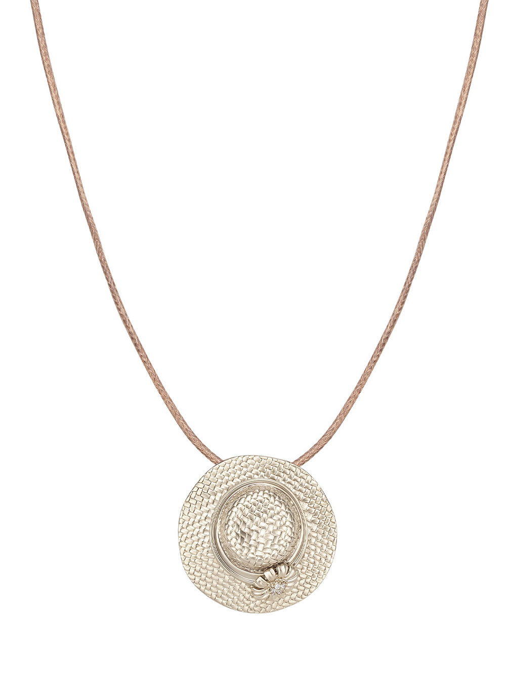 MUKTANK×SUN HUNTER Garden Daisy Woven Hat Pull-Chain Necklace