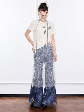 MUKZIN“Capsule Collection” Lace Skirt