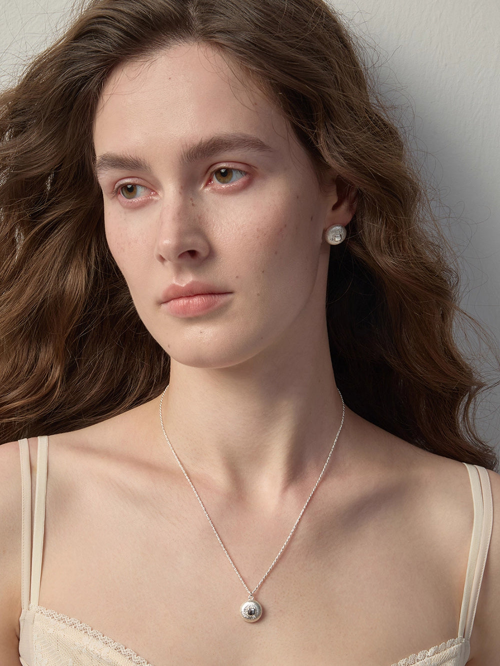 MUKTANK×SUN HUNTER Round Brushed Necklace