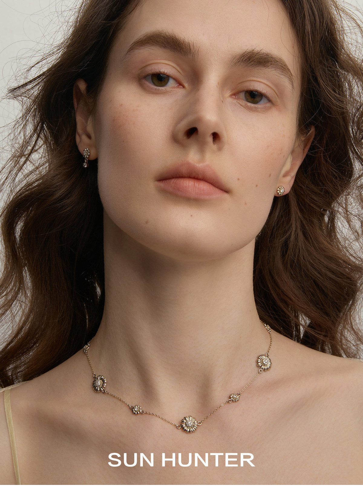 MUKTANK×SUN HUNTER Three-pair earrings for the garden