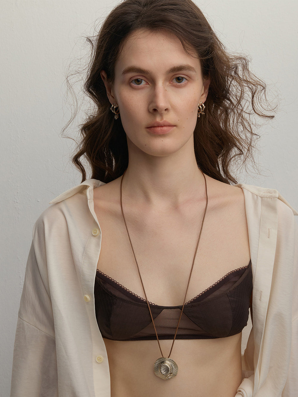 MUKTANK×SUN HUNTER Garden Daisy Woven Hat Pull-Chain Necklace
