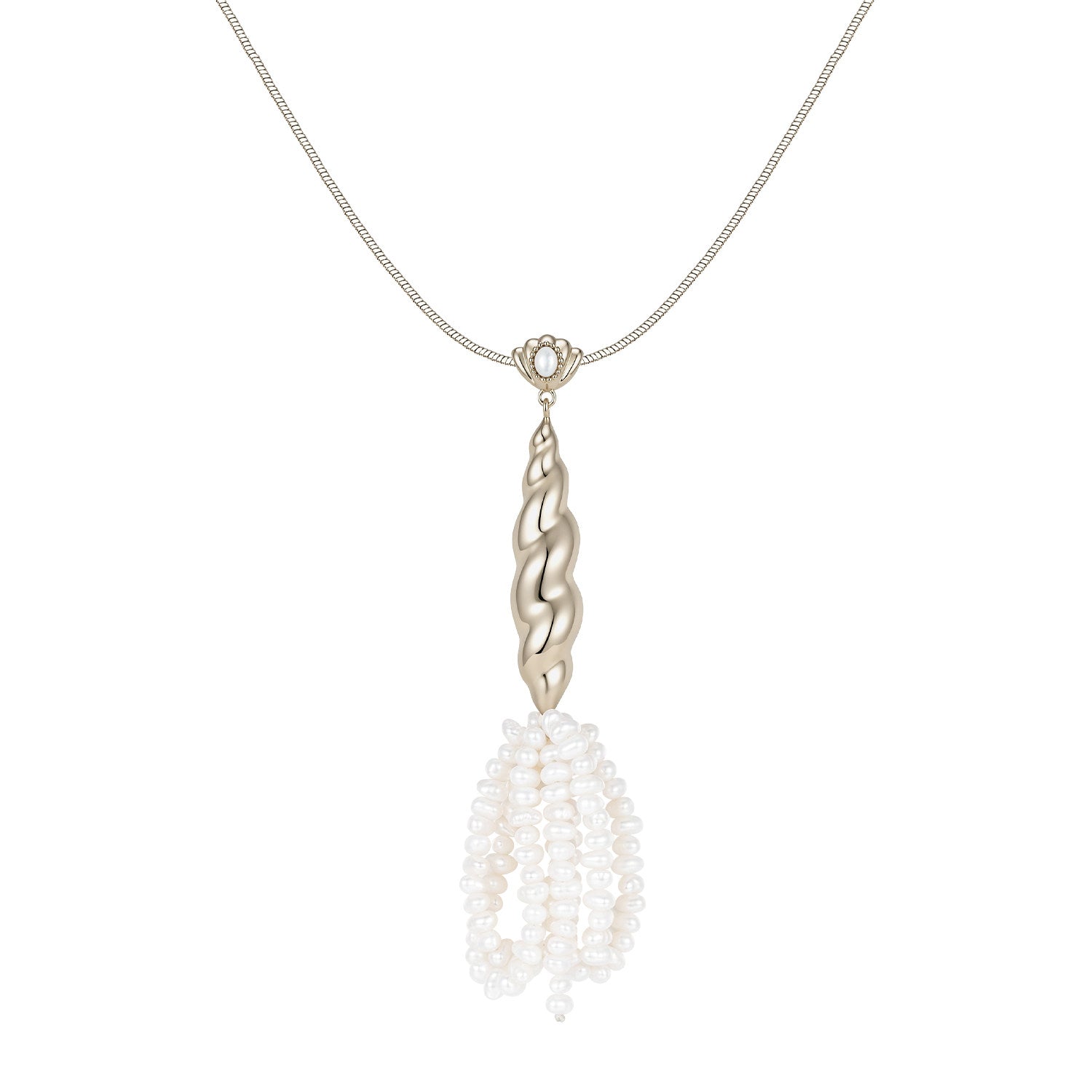 MUKTANK×SUN HUNTEROcean Conch Pearl Necklace