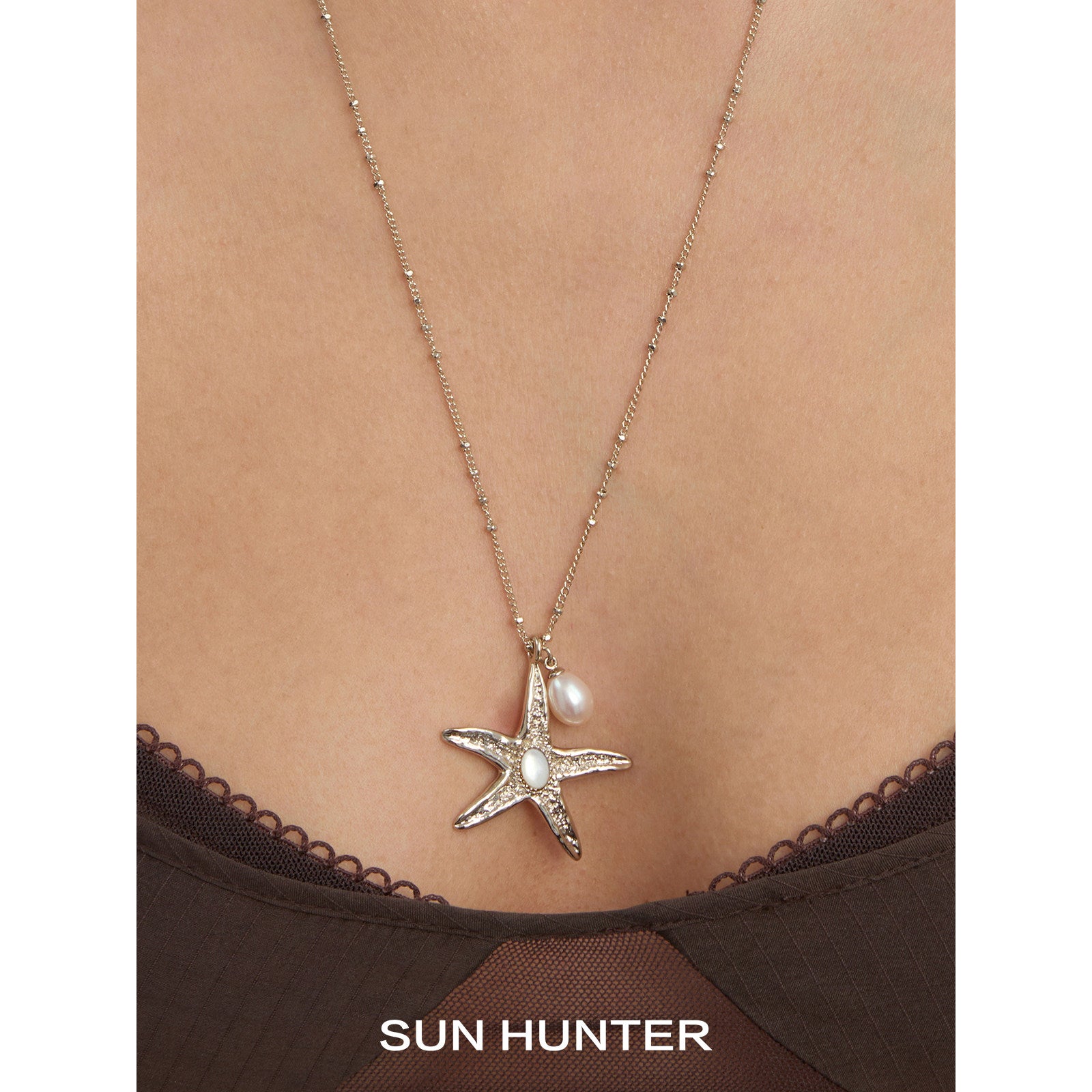 MUKTANK×SUN HUNTEROcean Starfish Plain Chain