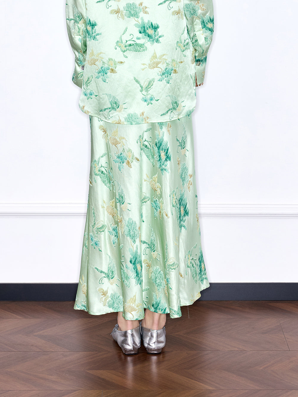 MUKZIN "Capsule Collection" Designer New Chinese Style Mulberry Silk Suit Pants