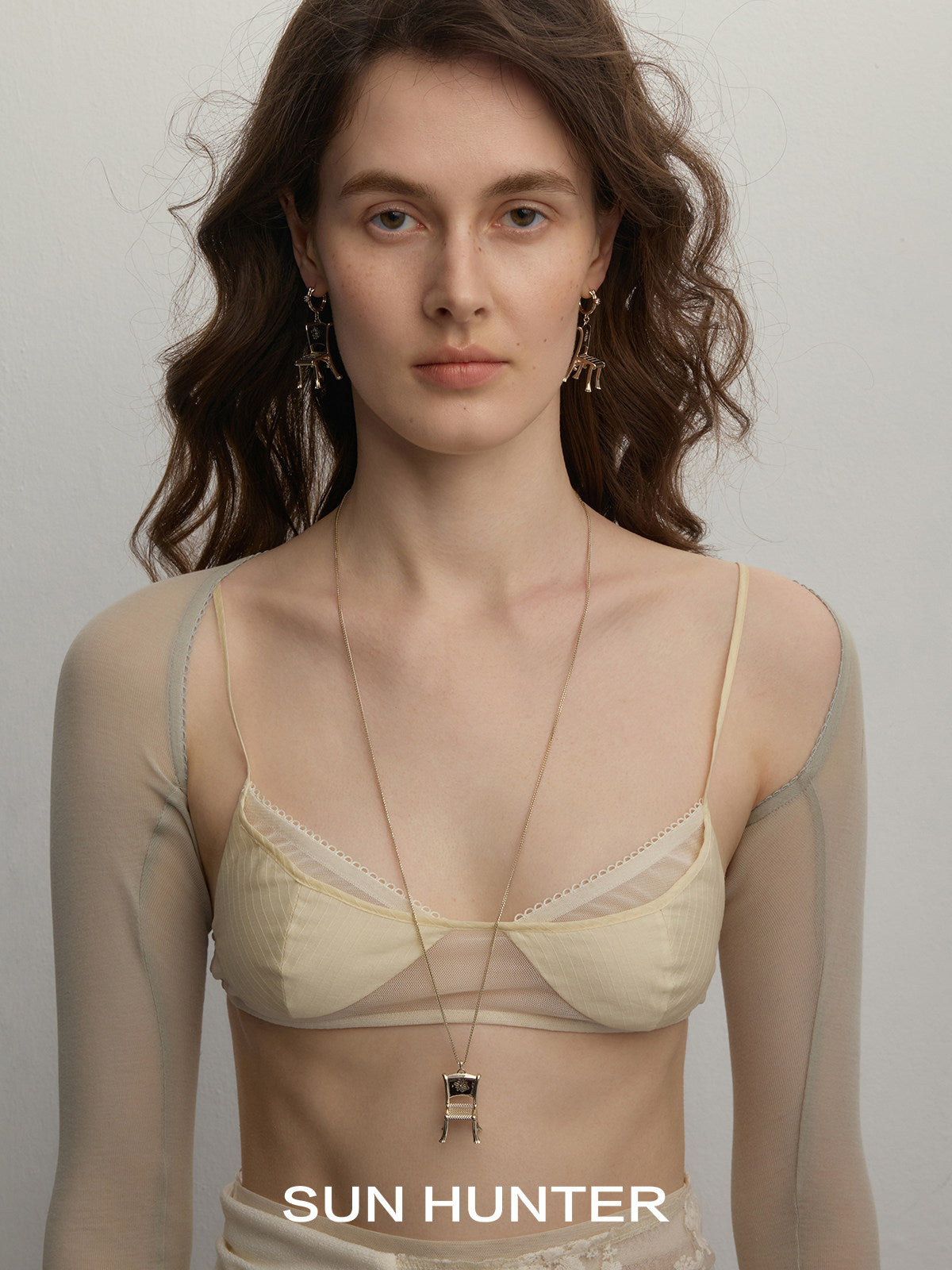 MUKTANK×SUN HUNTER Garden Woven Seat Necklace