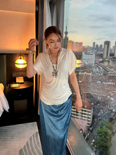 MUKZIN“Capsule Collection”Slimming elegant T-shirt