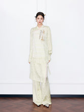MUKZIN“Night Ballad of Chang'an”Wrap Layered Wide-Leg Pants | Tang Dynasty Inspired Satin Trousers (Copy)