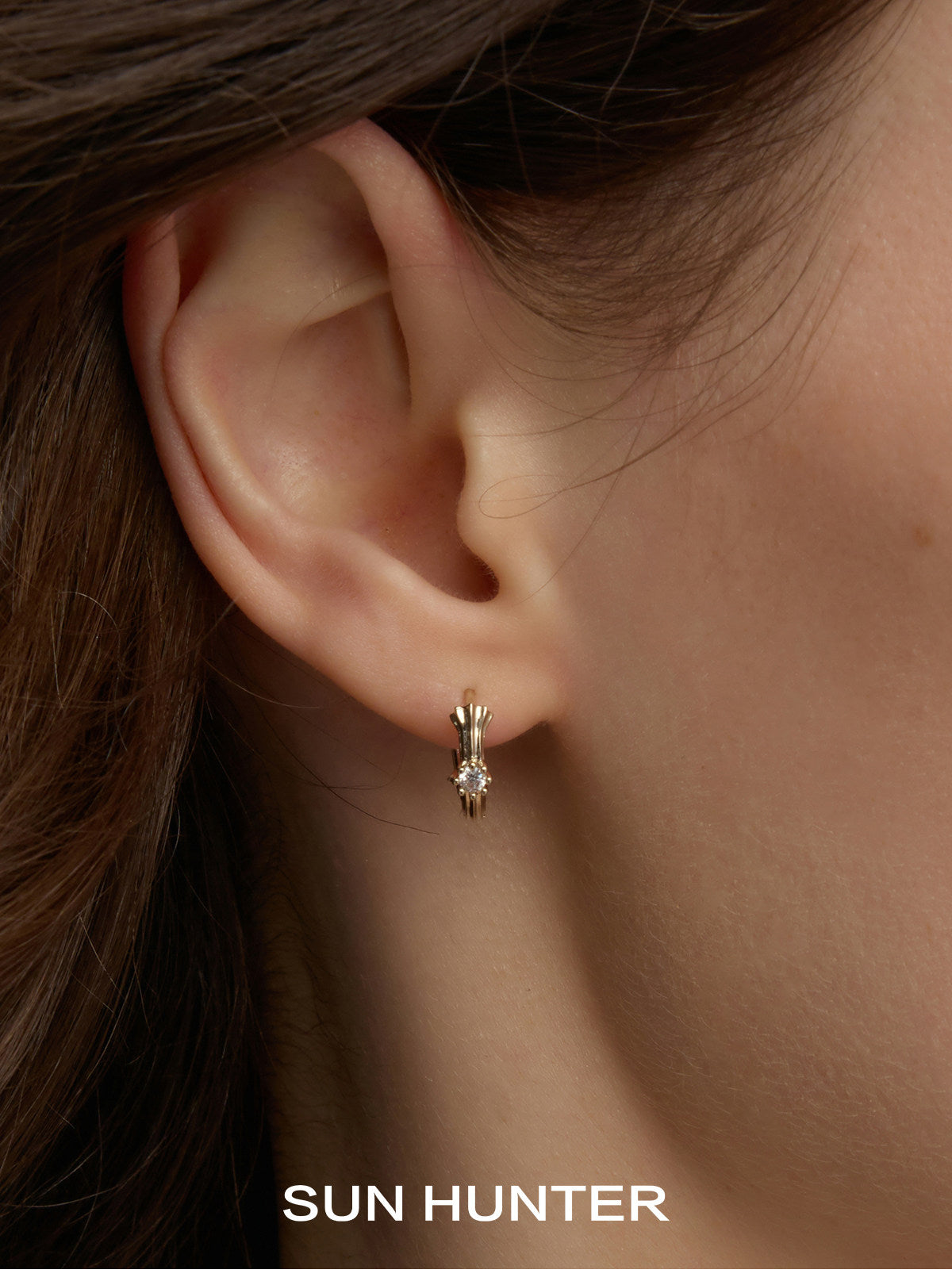 MUKTANK×SUN HUNTER Three-pair earrings for the garden