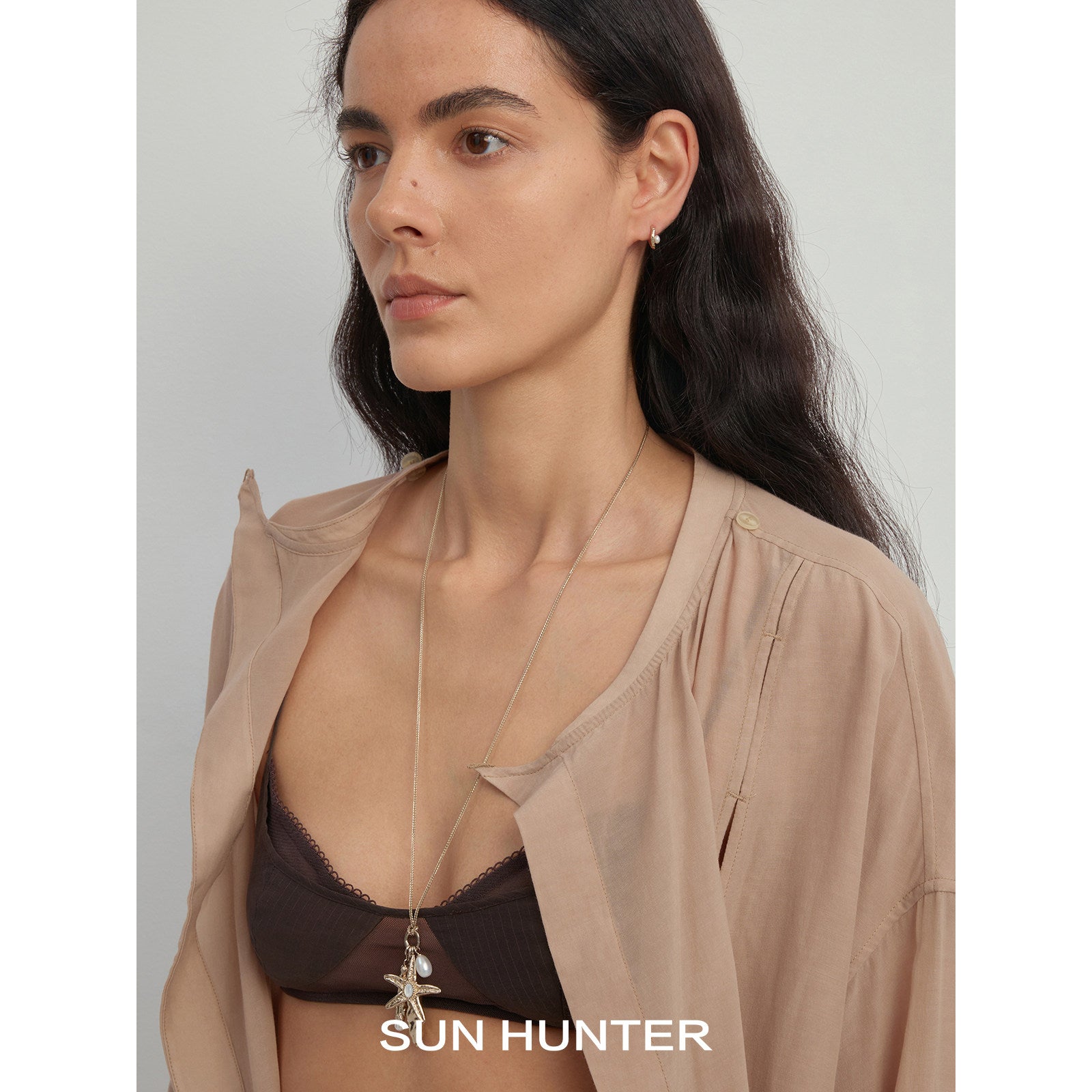 MUKTANK×SUN HUNTEROcean Starfish Tassel Necklace