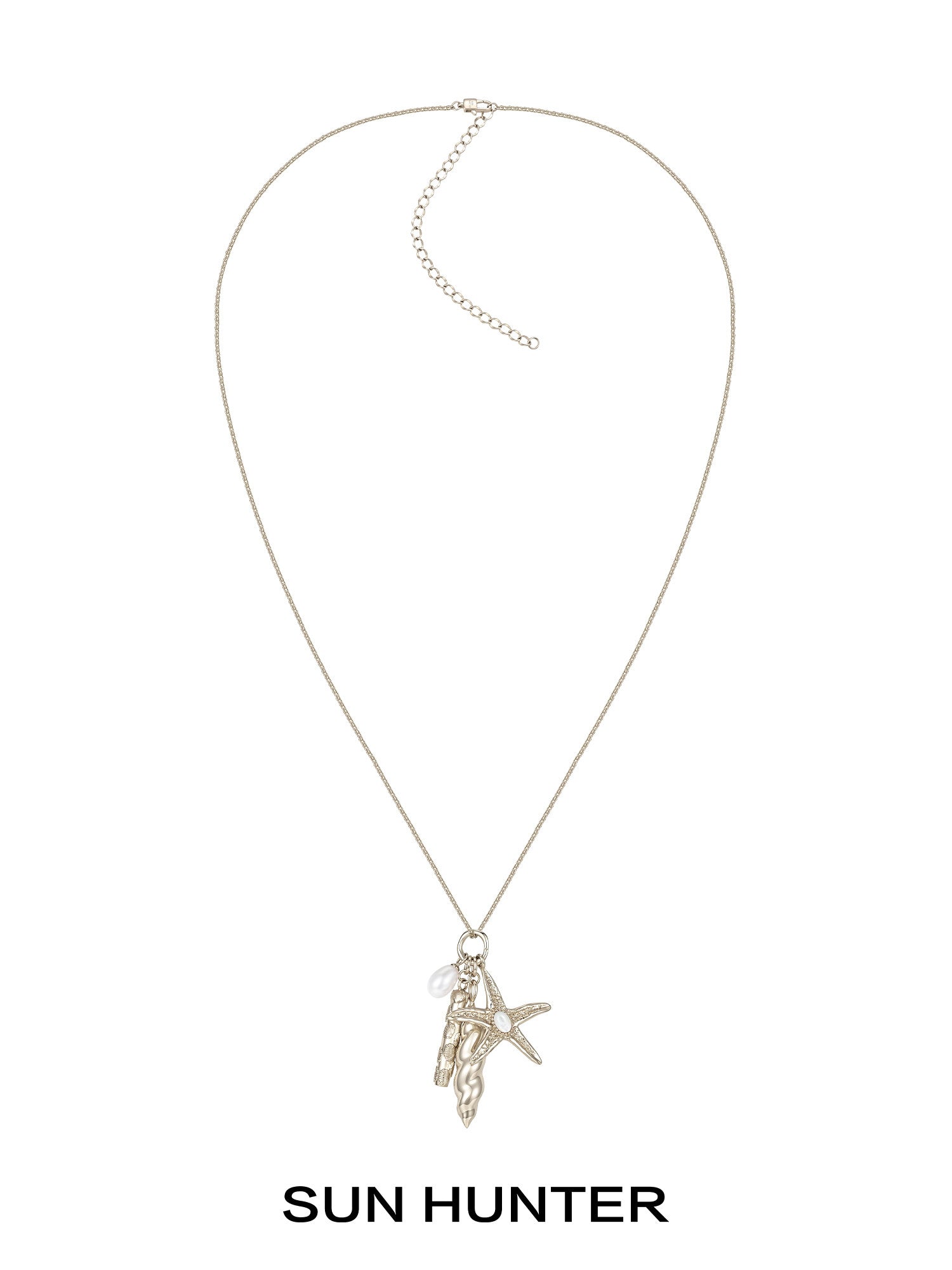 MUKTANK×SUN HUNTEROcean Starfish Tassel Necklace