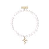 MUKTANK×SUN HUNTER Simple lace cross bracelet