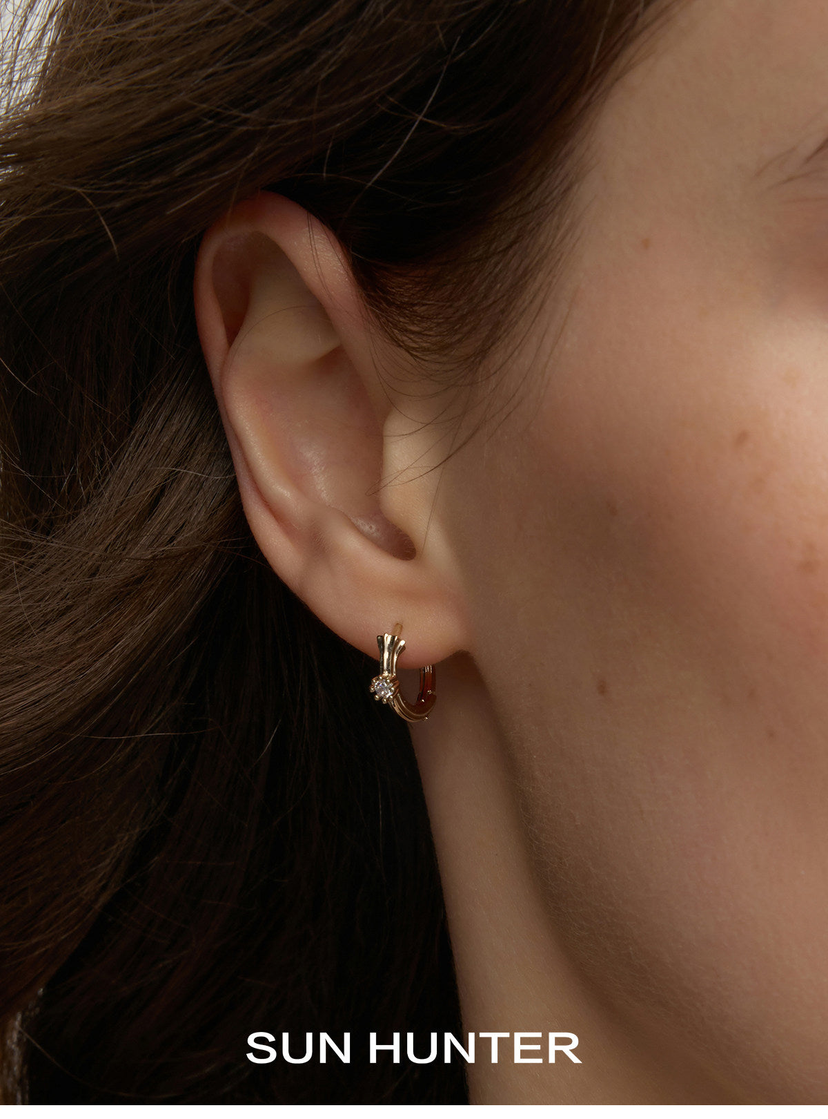 MUKTANK×SUN HUNTER Three-pair earrings for the garden